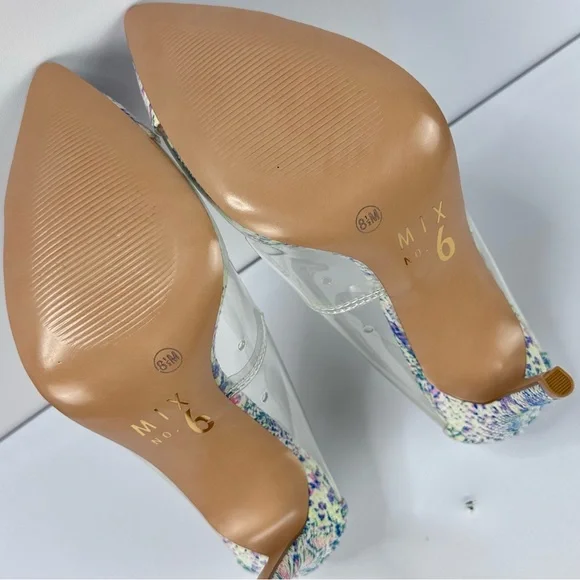 Mix No.6 Aracely Multicolor Snakeprint Pump Women - Picture 11 of 11